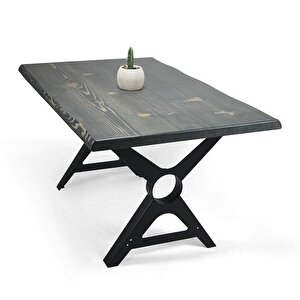 Doğal Ağaç Masif Ahşap Yemek Masası 90 Cm X 180 Cm 4 Sandalye