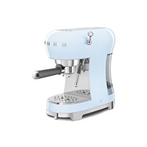 50's Style Ecf02 Manuel Espresso Kahve Makinesi Mavi
