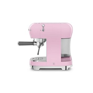 50's Style Ecf02 Manuel Espresso Kahve Makinesi Pembe