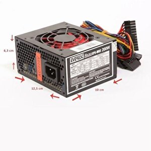 200w Epsm02 8cm Fanlı Micro Power Supply