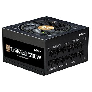 Zalman 1200w 80+ Gold Zm1200-tmx2(teramax Ii) Pcie 5.0 Tam Modüler Power Supply