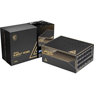 Msi 1600w 80+ Titanium Meg Ai1600t Pcie 5.1 Tam Modüler Power Supply