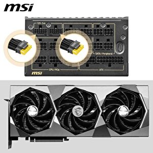 Msi 1600w 80+ Titanium Meg Ai1600t Pcie 5.1 Tam Modüler Power Supply