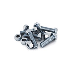 Somunlu Civata / Civata 12 X 60 Mm. Somunları Ile Birlikte/ 19 Nu.anahtara Göre (25 Ad)