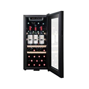 38 Şişe Kapasiteli Service Solo Siyah Şarap Dolabı ls38black
