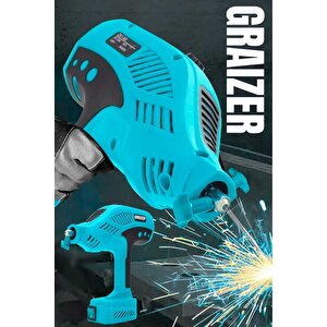 Graizer Profesyonel M-300 Amper Çift Kartli Çift Soğutma El Tipi Invertör Elektrikli Kaynak Makinesi