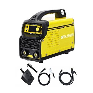 Alman Gra 200 Amper Profesyonel Dijital Göstergeli Inverter Kaynak Makinesi Sari