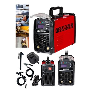 Mma K-250 Çift Kartlı Hava Soğutmalı Invertör Çanta Compact Kaynak Makinesi