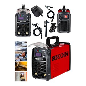 Mma K-250 Çift Kartlı Hava Soğutmalı Invertör Çanta Compact Kaynak Makinesi