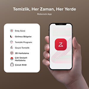 Q8 Max Pro Plus Akıllı Robot Süpürge Beyaz