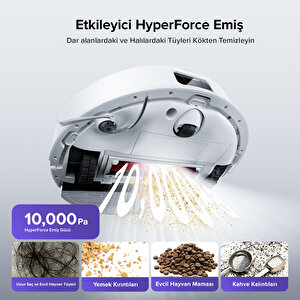 S8 Pro Plus Akıllı Robot Süpürge - Beyaz