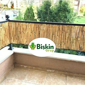 Natural 50cm X 100cm Bambu Kamış Hasır Çit Dekoratif Bahçe Balkon Ve Duvar Çiti Reed Fence