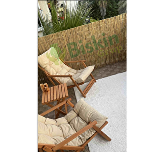 80cm Yükseklik X 200cm Genişlik Bambu Kamış Hasır Çit Dekoratif Bahçe Balkon Ve Duvar Çiti Reed Fence