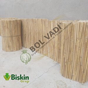 75cm Yükseklik X 150cm Genişlik Bambu Kamış Hasır Çit Dekoratif Bahçe Balkon Ve Duvar Çiti Reed Fence
