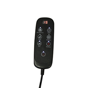M500 Elektrikli Masaj Koltuğu Masaj Sandalyesi Kumandalı / Gri