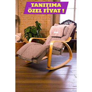 M300 Elektrikli Masaj Koltuğu Masaj Sandalyesi Kumandalı / krem