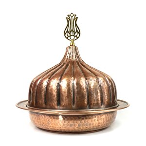 Paşaçadırı Yuvarlak Kapaklı Sahan 28cm