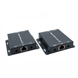 Pway 4k@60hz 70m Hdmi Ip Cat6 Ethernet Uzatıcı Cat5e/6 Infraredli