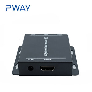 Pway 4k@60hz 70m Hdmi Ip Cat6 Ethernet Uzatıcı Cat5e/6 Infraredli