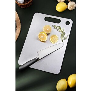 Cooker Ckr3581 Paslanmaz Çelik Kesim Panosu Büyük Boy