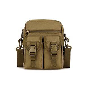 Omuzdan Askılı Küçük Taktik Outdoor Gündelik El Çantası Haki