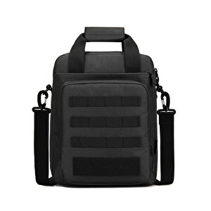 Omuzdan Askılı Büyük Taktik Outdoor Gündelik El Çantası Siyah