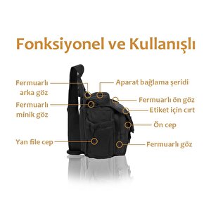 Tek Omuz Çanta (siyah)