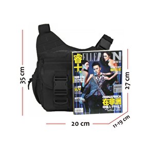 Protector Plus Tek Omuz Çanta (siyah)