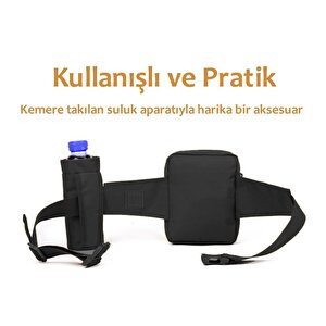 Günlük Kullanım Bel Çantası Siyah