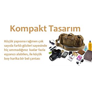 Taktik Bel Çantası (haki)