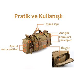 Taktik Bel Çantası (haki)
