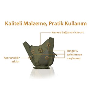 Tek Omuz Çanta (haki Yeşil)