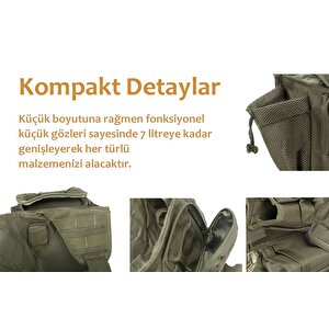 Protector Plus Tek Omuz Çanta (haki Yeşil)