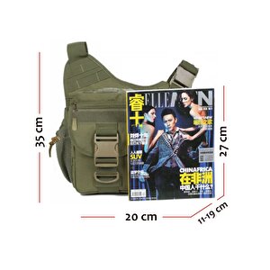 Protector Plus Tek Omuz Çanta (haki Yeşil)