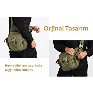 Protector Plus Tek Omuz Çanta (haki Yeşil)
