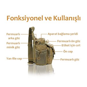 Tek Omuz Çanta (haki)