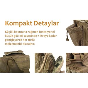 Protector Plus Tek Omuz Çanta (haki)