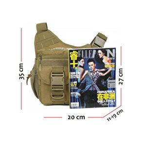 Protector Plus Tek Omuz Çanta (haki)