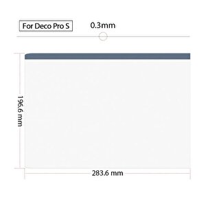 Xp-pen Ac79_01 Deco Pro Small Için Koruyucu Film 2 Adet 30x20cm Protective Film