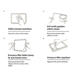 Xp-pen Ac79_01 Deco Pro Small Için Koruyucu Film 2 Adet 30x20cm Protective Film