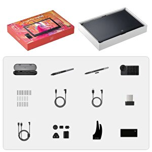 Xp-pen Artist Pro 19 Gen 2 4k Çözünürlük Grafik Ekran Tablet Dual 16k