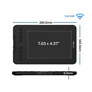 Xp-pen Deco Mini7w Bluetooth Kablosuz Grafik Tablet