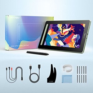Xp-pen Artist 13 2nd Generation Grafik Ekran Tablet Yeşil