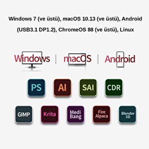 Xp-pen Artist 15.6 Pro V2 Grafik Ekran Tablet