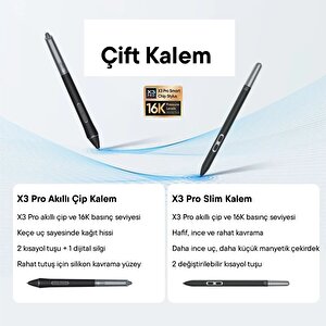 Xp-pen Artist 24 Pro Gen 2 Grafik Ekran Tablet 4k Ultravision 16k Basınç Dual X3 Styli