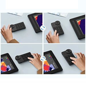 Xp-pen Ack05 Kablosuz Kısayol Uzaktan Kumanda Takımı