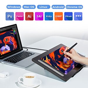 Xp-pen Artist 16 2nd Generation Grafik Ekran Tablet Siyah
