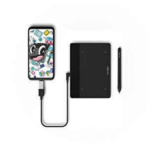 Xp-pen Deco Fun Xs Grafik Tablet Siyah