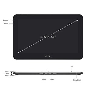 Xp-pen Artist Pro 16tp Grafik Ekran Tablet