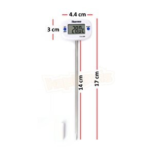 Thermo Ta-288 Saplamalı Yemek Termometresi Oynar Başlık